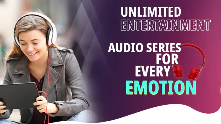 Pocket FM: Audio Series feature graphic