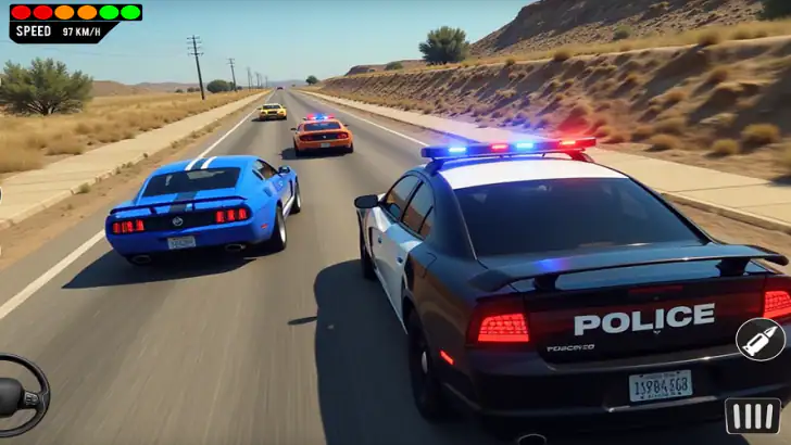 Police Chase Simulator feature graphic