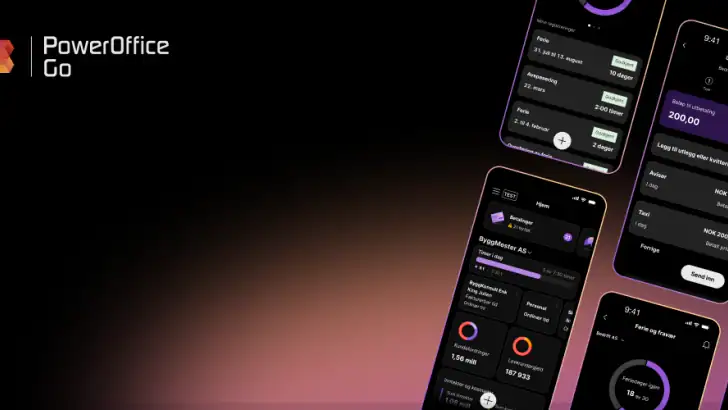 PowerOffice Go feature graphic