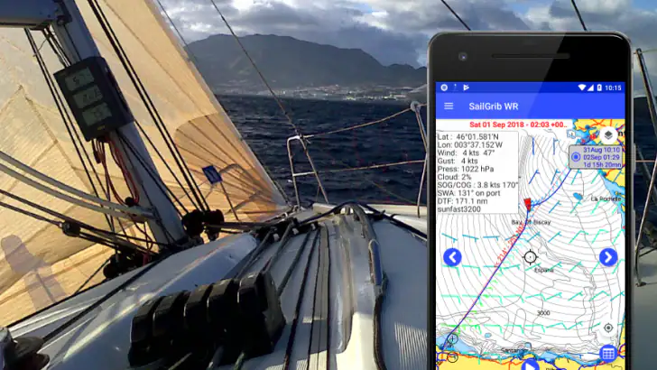 Pro Weather Routing Navigation feature graphic