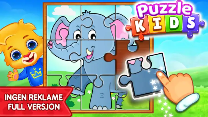 Puslespill for barn 2-5 år feature graphic
