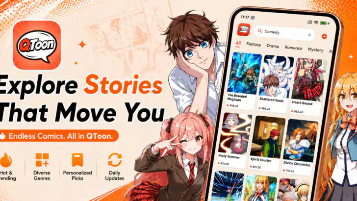 QToon feature graphic