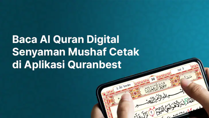 QuranBest : Al Quran & Adzan feature graphic