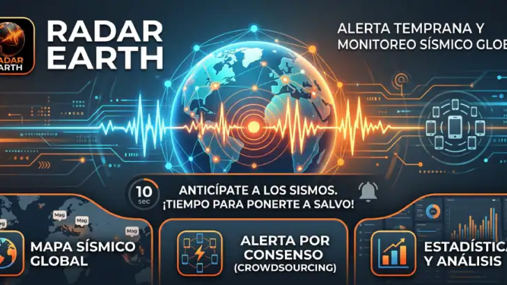 Radar Earth Terremoto feature graphic