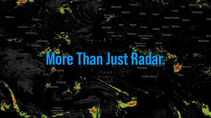 RadarOmega: Doppler Radar App feature graphic