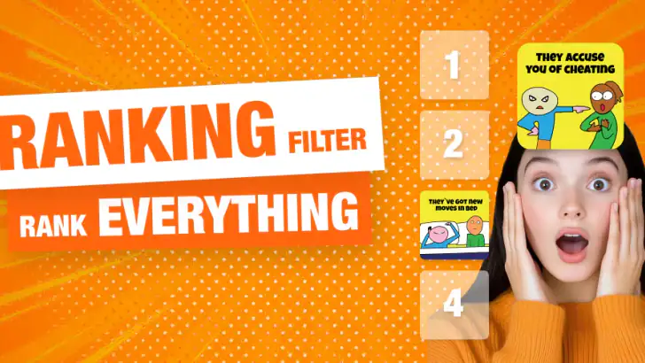 Ranking Filter: FYP Challenge feature graphic