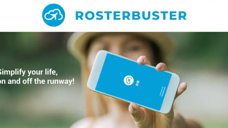 RB Flight Crew Duty Roster App feature graphic