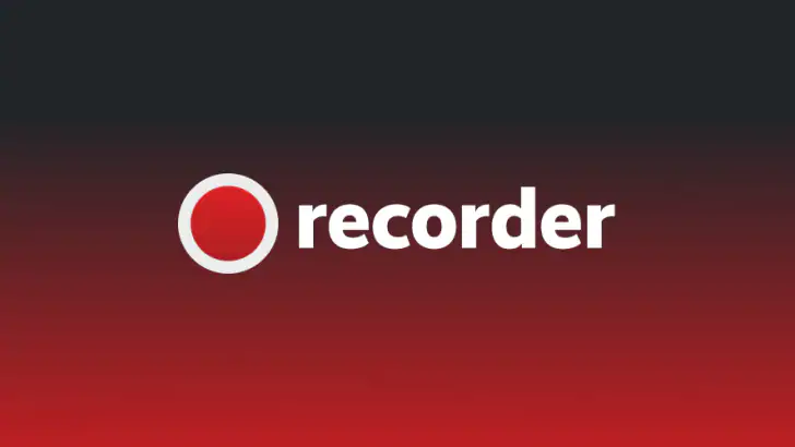 Recorder.ro feature graphic