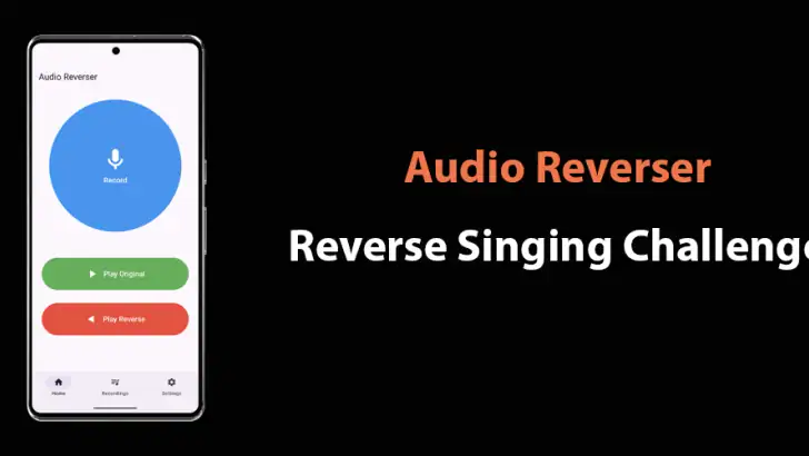 Reverse Audio: Reverse Singing feature graphic