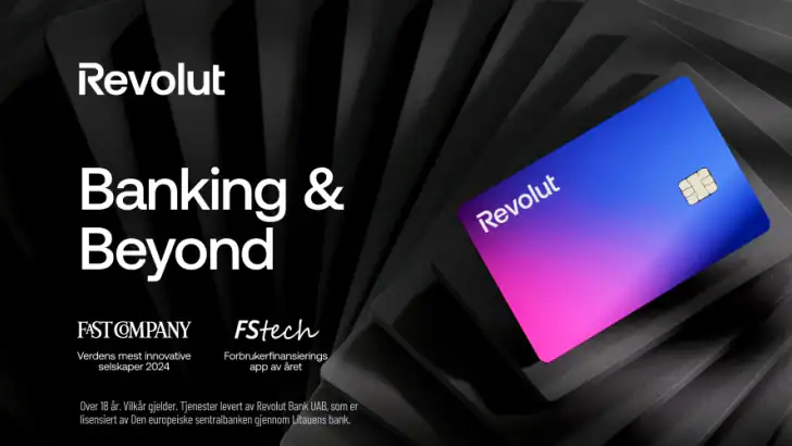 Revolut — Mer enn bare en bank feature graphic