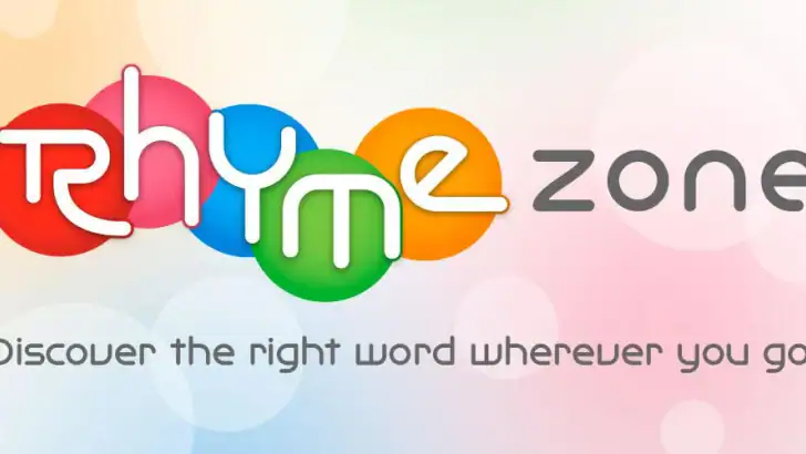 RhymeZone Rhyming Dictionary feature graphic