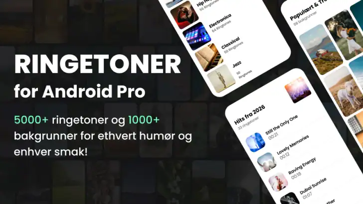 Ringetoner musikk for Android feature graphic