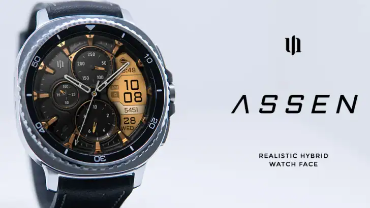 S4U Assen - Hybrid watch face feature graphic
