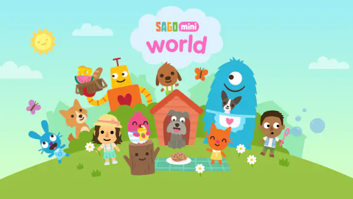 Sago Mini World: Børnespil feature graphic