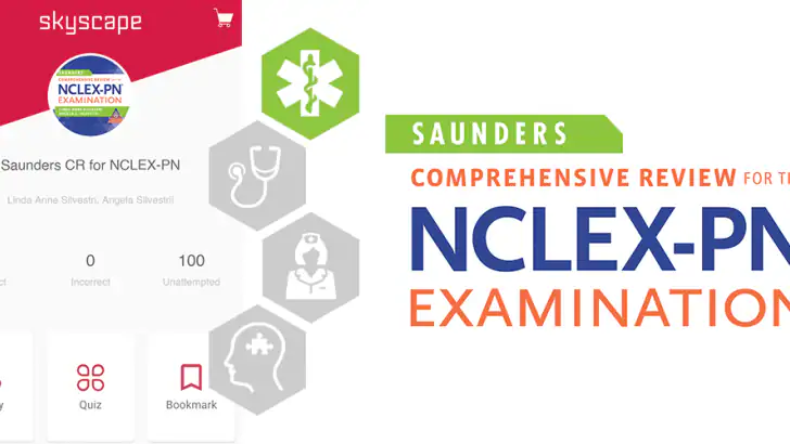 Saunders Comp Review NCLEX PN feature graphic