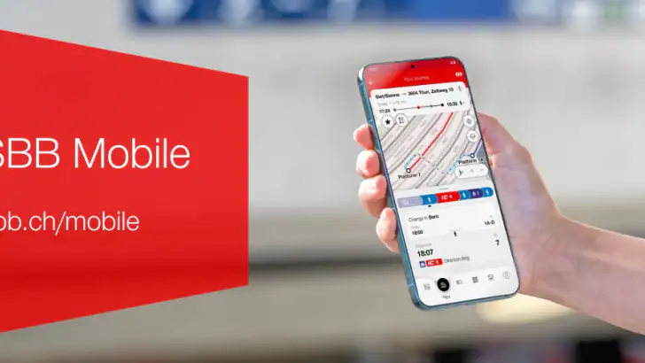 SBB Mobile feature graphic
