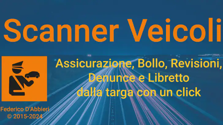 Scanner Veicoli feature graphic