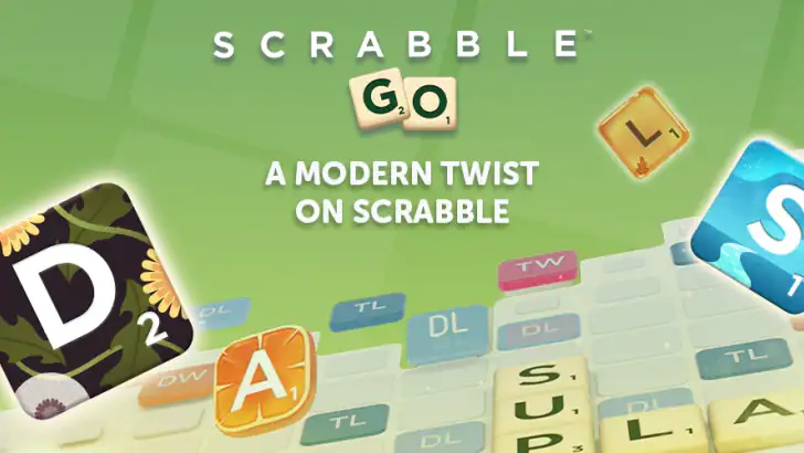 Scrabble® GO – Fun with Words! feature graphic