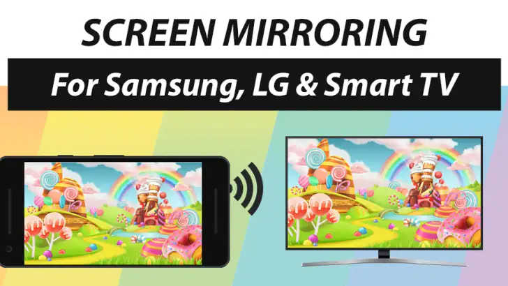 Screen Mirroring Pro App feature graphic