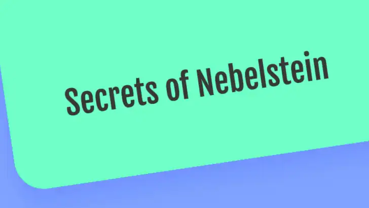 Secrets of Nebelstein feature graphic