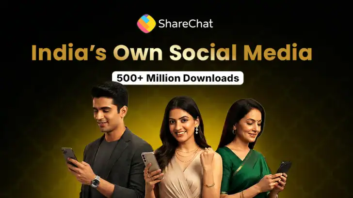 ShareChat Trends Videos & Live feature graphic
