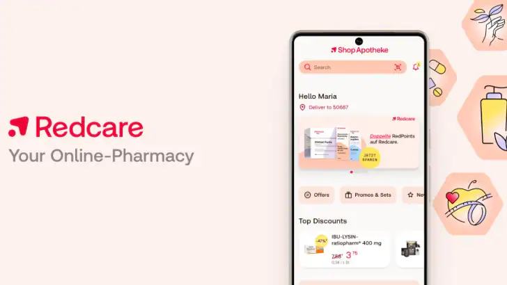 Shop Apotheke: E-Rezept App feature graphic