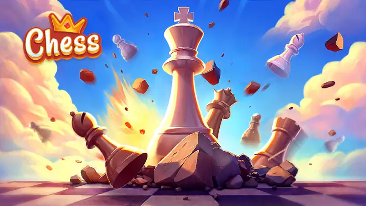 Sjakk Online - Clash of Kings feature graphic