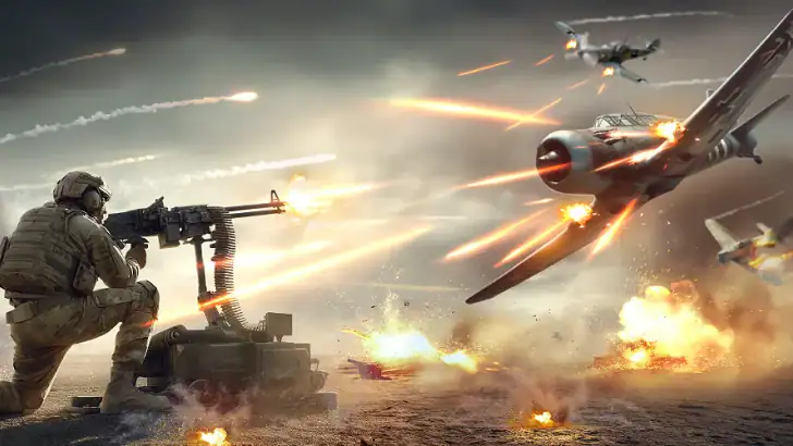 Sky Defense: War Duty feature graphic