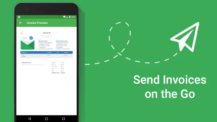 Smart Invoice: Email Invoices feature graphic