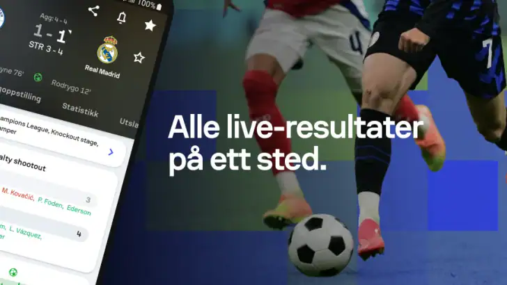 Sofascore: Live resultater feature graphic