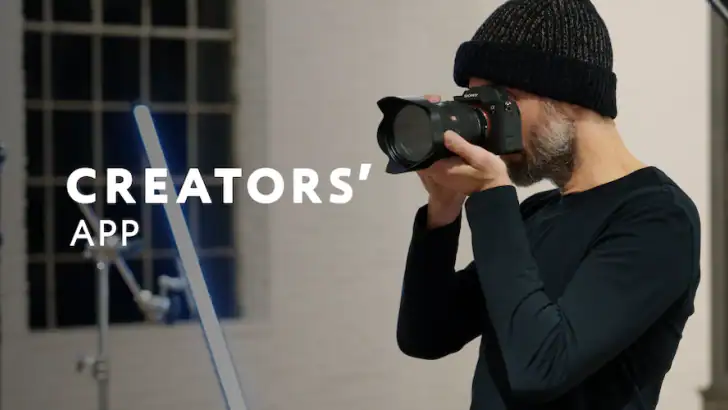 Sony | Creators' App feature graphic