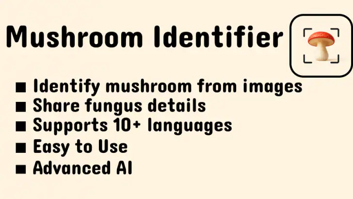 Soppgjenkjenner – Fungi ID feature graphic