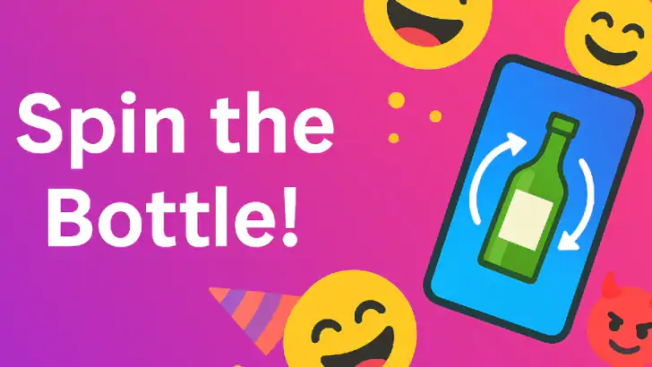 Spin the Bottle: Party Game feature graphic