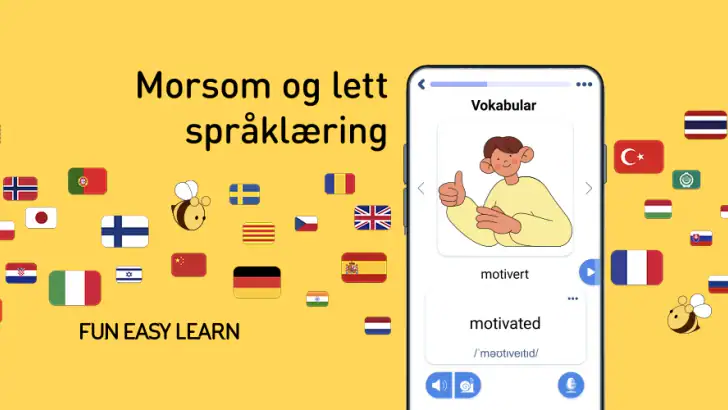 Språkkurs - FunEasyLearn feature graphic