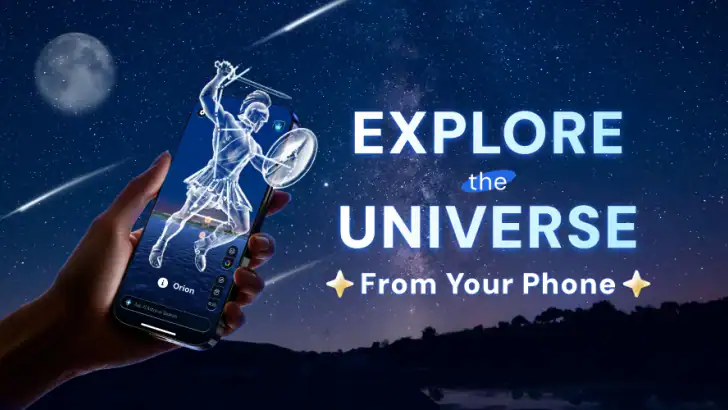 Star Gazer - Live Sky View Map feature graphic