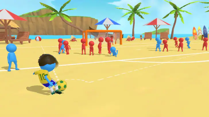 Super Goal - Soccer Stickman feature graphic