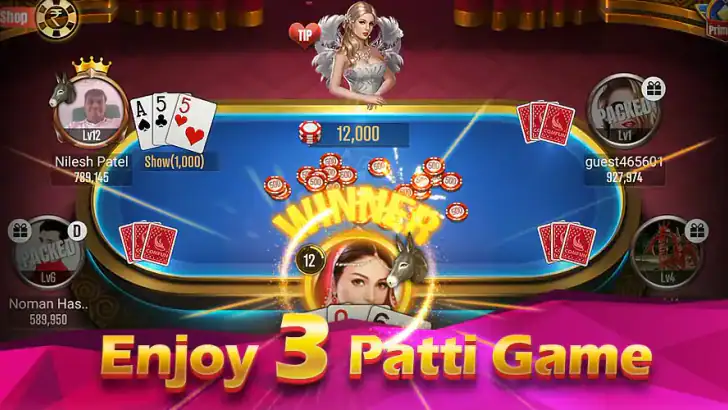 Teen Patti Comfun Card Online feature graphic