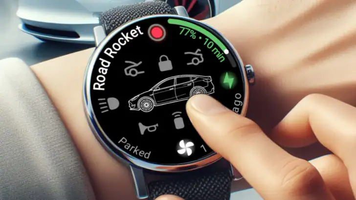 Teswear: Se app for Tesla feature graphic