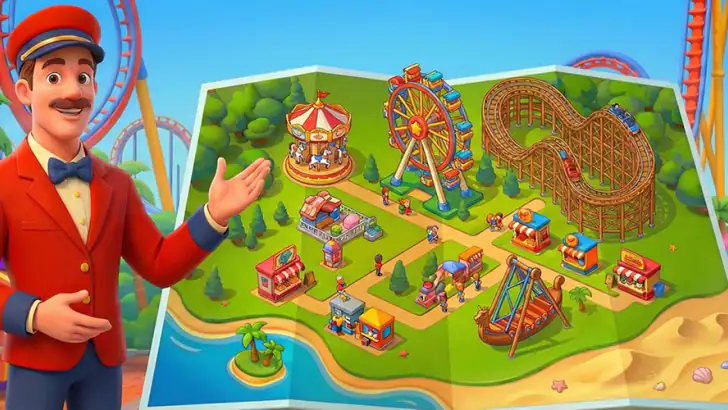 Theme Park Manager feature graphic