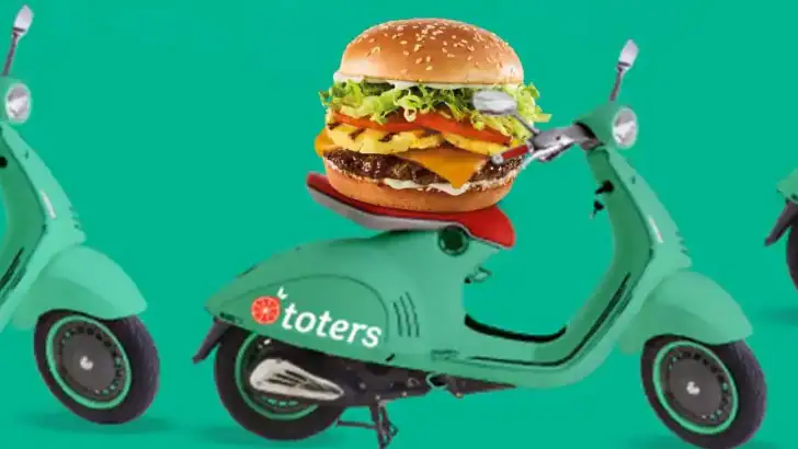 Toters: Food Delivery & More feature graphic