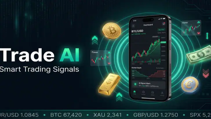 Trade AI - Trading Signals feature graphic