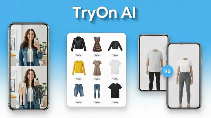 TryOn AI - Try On Clothes feature graphic