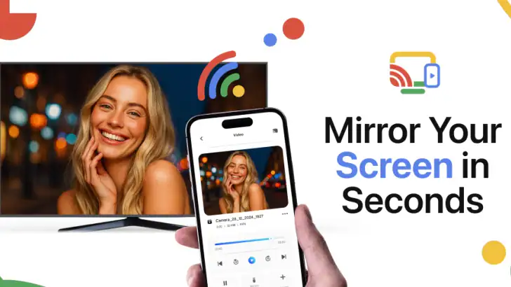 TV Cast for Chromecast feature graphic
