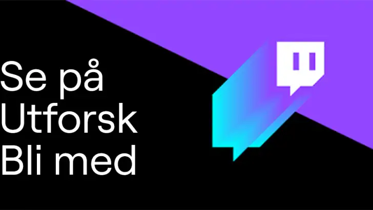 Twitch: Direktesendt strømming feature graphic