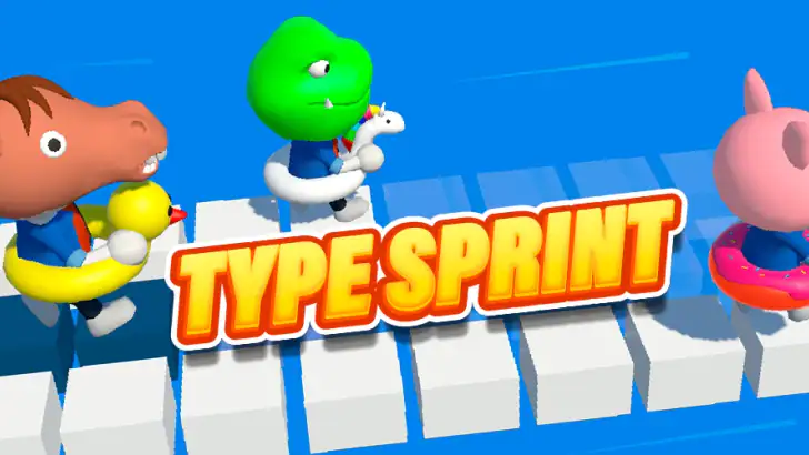 Type Sprint: Typing Games feature graphic