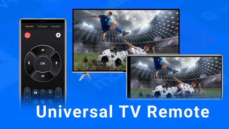 Universal TV Remote Control feature graphic