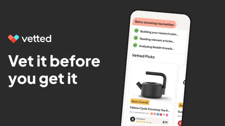 Vetted AI Smart Shopping Agent feature graphic