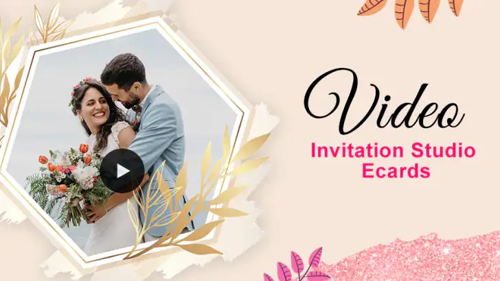Video Invitation Studio Ecards feature graphic