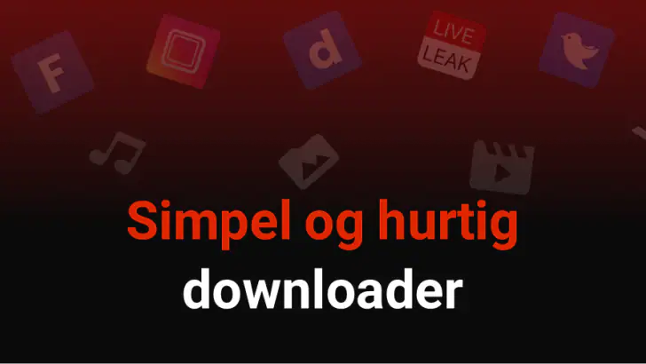 Videodownloader feature graphic