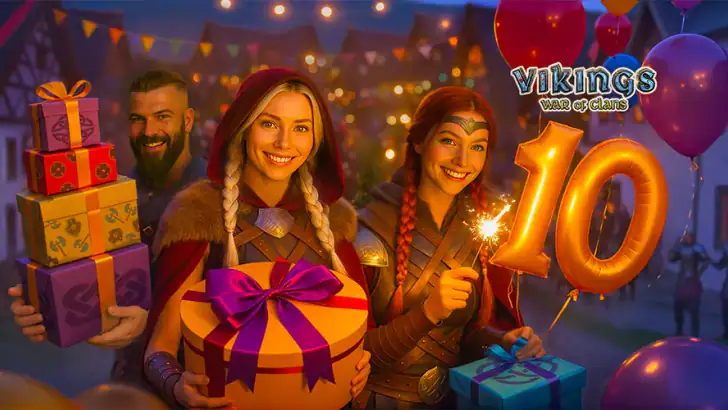Vikings: War of Clans PvP feature graphic